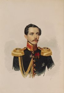 米哈伊尔·瓦西里耶维奇·帕什科夫的画像1802-1863，1838年