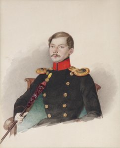瓦西里·瓦西里耶维奇·恩格哈特的肖像1814-1868，1839-1840