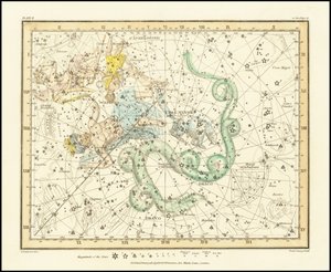 1822 - Alexander Jamieson - 小熊座 - 小熊座还显示仙后座、天龙座和仙王座 作者 亚历山大·杰米森