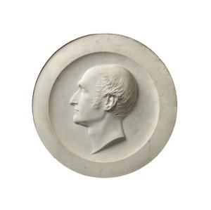 1856年Revd Dr Henry Wellesley的肖像（卡拉拉大理石）