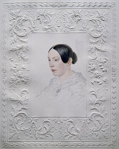 阿德莱德-亚历山德罗夫娜-森科夫斯卡娅的肖像，1800-1858年，男爵夫人冯-拉赫，19世纪40年代末