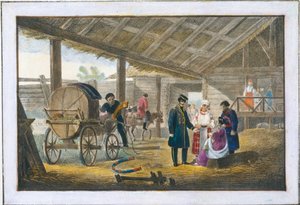 1820年，在路边的旅馆