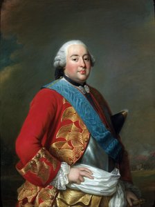 路易-菲利普一世（1725-1785），奥尔良公爵（Duc de Orleans dit Le Gros）的肖像--亚历山大（Alexandre）-罗斯林（1718-1793）的画作，约1770年--布面油画 - 斯德哥尔摩国家博物馆 作者 Alexander Roslin