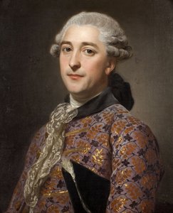 弗拉基米尔·鲍里索维奇·哥利森亲王的肖像1731-1799，1762年 作者 亚历山大·罗斯林