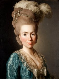 纳塔利娅·彼得罗夫纳·加利济讷公主肖像1741-1837，1777年 作者 亚历山大·罗斯林