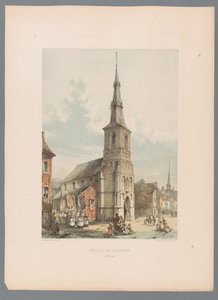 Sint-Truiden 的圣马丁教堂景观
Église de St. Martin à St. 作者 西蒙诺和图维
