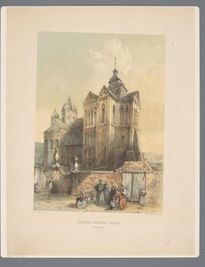 鲁雷蒙德圣母教堂（Onze Lieve Vrouwe Munsterkerk te Roermond
鲁雷蒙德（北海岸）的圣母教堂。(物品上的标题）
林堡十一世纪至十三世纪的古建筑遗迹（系列标题） 作者 西蒙诺和图维