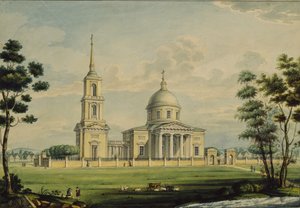 阿赫蒂尔卡庄园，1827年 作者 亚历山大·谢尔盖耶维奇·库捷波夫