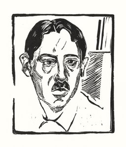 自画像，1919年