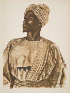Gadem，猎人deléphants（Birao），来自非洲的绘画和绘画，在雪铁龙中心Afrique探险队执行，第二次任务Haardt Audouin-Dubreuil，酒吧。巴黎，1927年（彩色床
