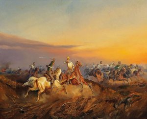 1848-1849年匈牙利革命的一个场景，约1850年。