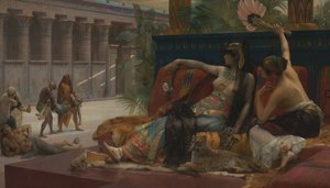 埃及艳后 作者 亚历山大·卡巴内尔（Alexandre Cabanel）