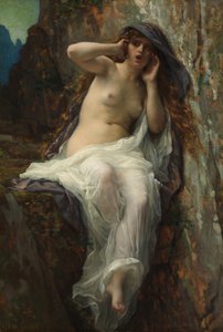 回声》，1874年。 作者 亚历山大·卡巴内尔（Alexandre Cabanel）