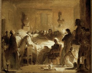 贝里公爵的最后时刻（布面油画）