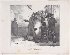 温度计》，1823年。 作者 亚历山大·加布里埃尔·戴尚