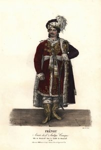 Jean Audeville Fresnoy在J-J-M Duperche的La Famille de Menzicoff中扮演Menzicoff， Ambigu Comique 作者 亚历山大·玛丽·科林
