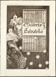 Ex-Libris F. Salvatella 作者 亚历山大·德·里克尔