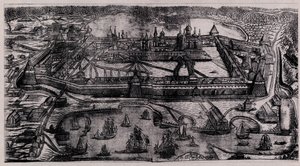 索洛维茨基群岛上的索洛维茨基变形修道院，1744年