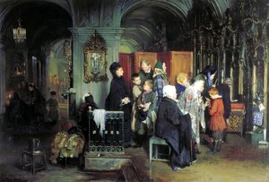 在877悔之前，1877年。 作者 阿列克谢·伊万诺维奇·科祖金