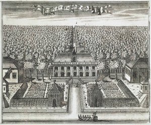 凯瑟琳霍夫，1717年。 作者 阿列克谢·伊万诺维奇·罗斯托夫采夫