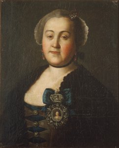1750年代末，伯爵夫人阿格里皮纳·列昂蒂夫纳·阿普拉克西纳的肖像