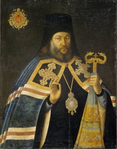 Theodosius Yankovsky，圣彼得堡大主教，亚历山大·涅夫斯基修道院修道院院长，1770年代