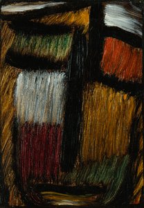 冥想，1934年 作者 阿列克谢·冯·贾伦斯基