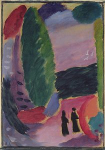 变异，1916-17 作者 阿列克谢·冯·贾伦斯基