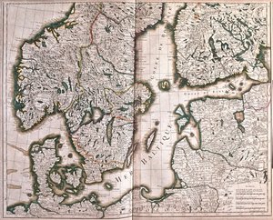 挪威、丹麦、芬兰和波罗的海 - 作者：A