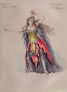 利奥-德利贝斯（1836-91）芭蕾舞剧《科佩利亚》中的不和服装设计