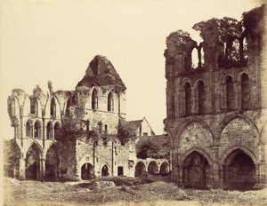 Wenlock Abbey, 1858年。