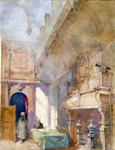 查特豪斯餐厅》，伦敦，1913年 作者 阿尔弗雷德·查尔斯·康拉德