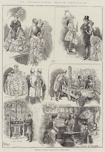 国际健康展，古董服装和古代伦敦的草图