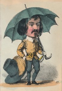 克伦威尔镇，1856年 作者 阿尔弗雷德·克劳奎尔