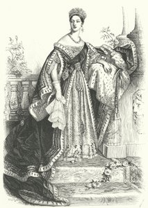 维多利亚女王（雕版画