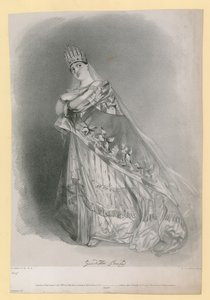 由RJ Lane刻的Giuditta Pasta，于1837年7月出版 作者 阿尔弗雷德·爱德华·沙隆