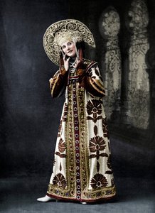 安娜·帕夫洛娃（Anna Pavlova）1881-1912，俄罗斯芭蕾舞演员，1911-1912