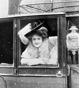 比利·伯克（Billie Burke），1885-1970年，美国女演员，1908-1909年。
