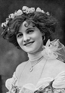 格蒂·米勒（Gertie Millar）小姐1879-1952，女演员，1902-1903年。