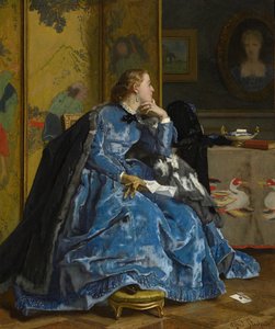 公爵夫人 作者 阿尔弗雷德·埃米尔·史蒂文斯（Alfred Emile Stevens）