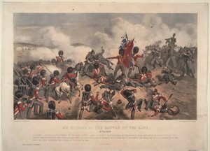 1855年9月20日在阿拉木图战役中的场景 作者 阿尔弗雷德·德·普拉德斯