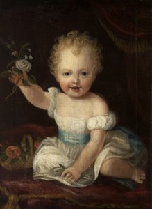 第3位Lord de Tabley，年龄两岁，c.1837 作者 阿尔弗雷德·埃米尔·史蒂文斯（Alfred Emile Stevens）