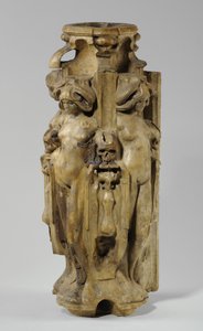 山姆-威尔逊烟囱的9个模型之一，约1908-14（石膏和虫胶）（另见876008-9）。 作者 阿尔弗雷德·吉尔伯特