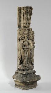 山姆-威尔逊烟囱的9个模型之一，约1908-14年（石膏和虫胶）。 作者 阿尔弗雷德·吉尔伯特