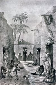 阿尔梅斯大街的埃及舞女，埃及，1872年