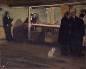 晚上在俱乐部，c.1902