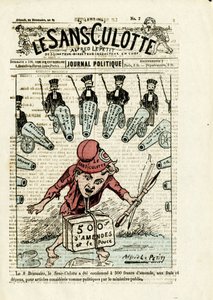 Illustration for the Cover of Le Sans-culotte, No. 7