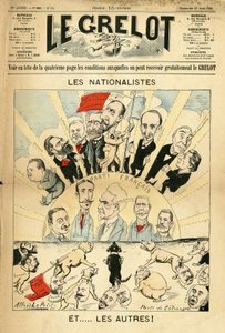 Alfred Le Pepetit (1841-1909) 为 Le Grelot 的封面插图 作者 阿尔弗雷德·勒·佩蒂特