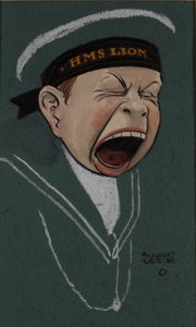 HMS狮子（水彩）