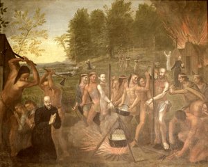 1649年，三位耶稣会牧师殉道 作者 阿尔弗雷德·波米耶